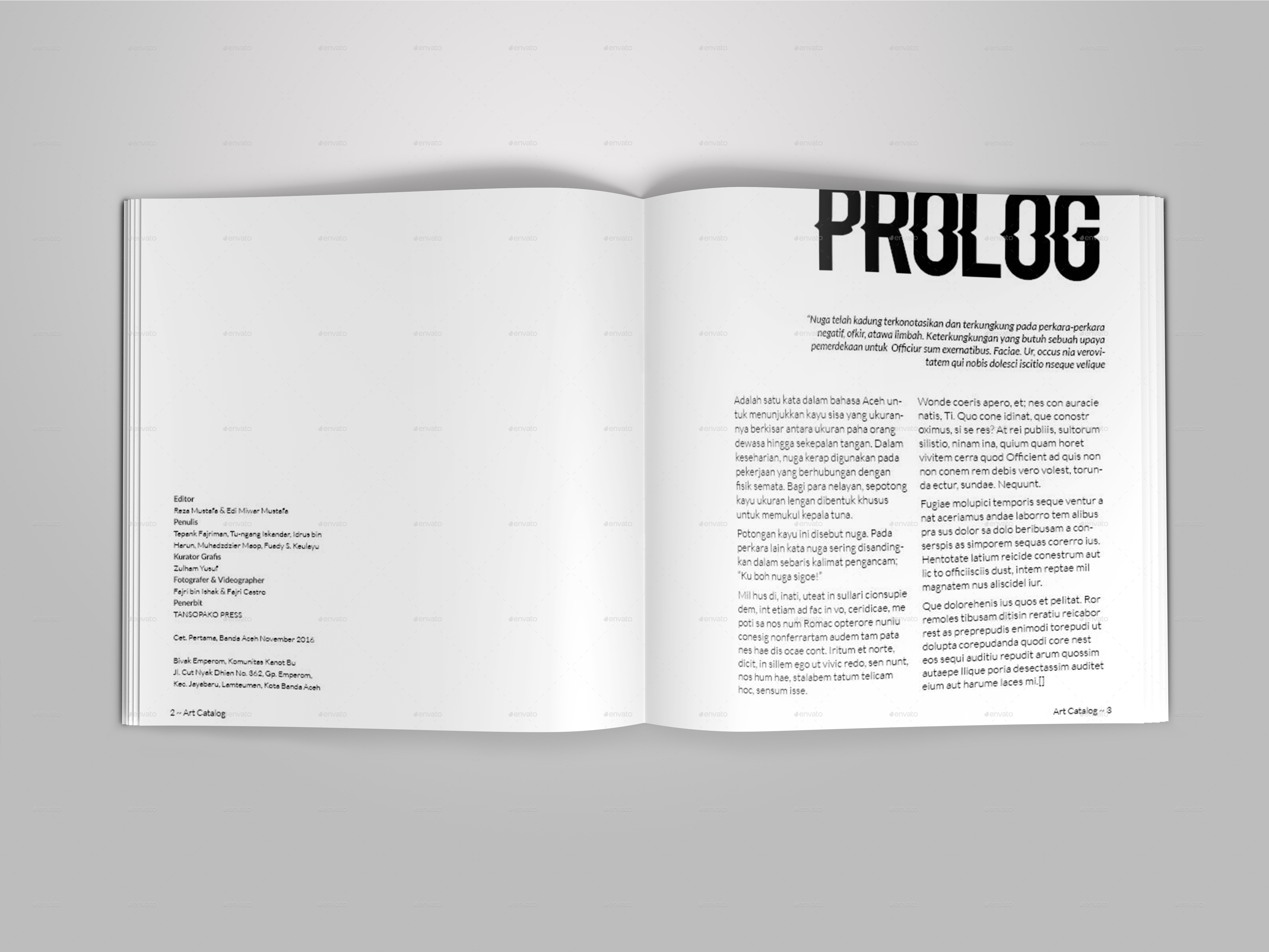 Square Size Photo Portfolio by bookrak GraphicRiver